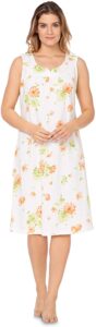 e.FEMME® Camisón Jana 504 para mujer, 100% algodón.